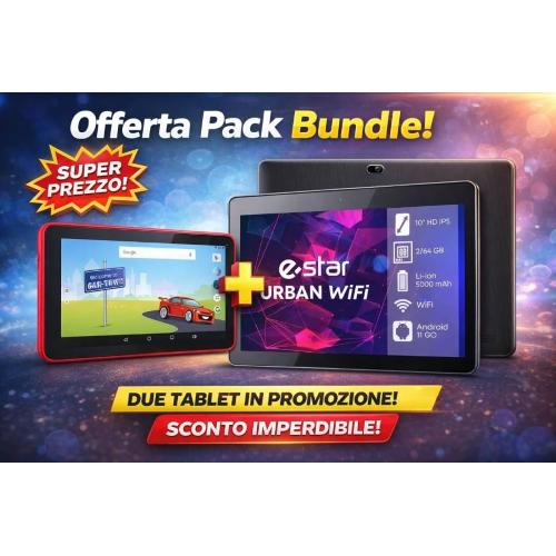 TABLET ESTAR CARS 7 + TABLET 10.1 SPECIAL BUNDLE!