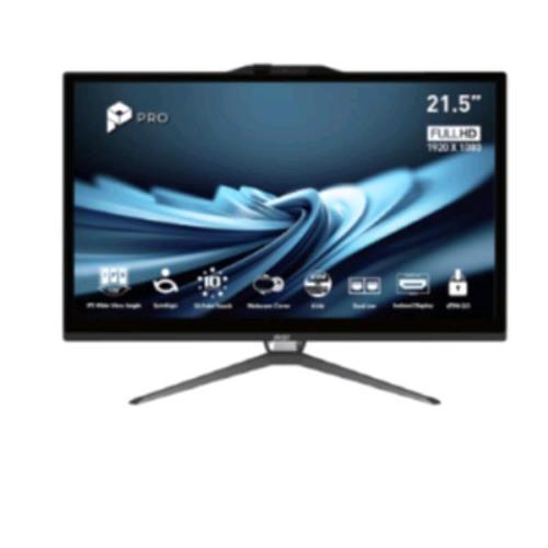 MSI PRO AP222T 14MA-603EU ALL IN ONE 21.5" FULL HD TOUCH SCREEN i3-14100 RAM 8GB-SSD 512GB NVMe-IRIS Xe GRAPHICS-WEB CAM 5MPx-WI-FI 6 +GIGABIT LAN-TASTIERA E MOUSE-WIN 11 PROF NERO (9S6-AC0151-603)