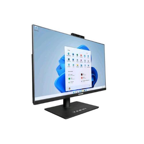 YASHI VICTORY AY24820 ALL IN ONE 24" INTEL CORE ULTRA 5 125H RAM 16GB-SSD 512GB NVMe-INTEL ARC GRAPHICS-WEB CAM 5MPx-WI-FI 6 + GIGABIT LAN-WIN 11 PROF NERO