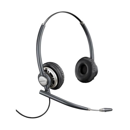 HP Poly EncorePro 720 Binaural Headset +Quick Disconnect Auricolare Cablato A Padiglione Ufficio Nero