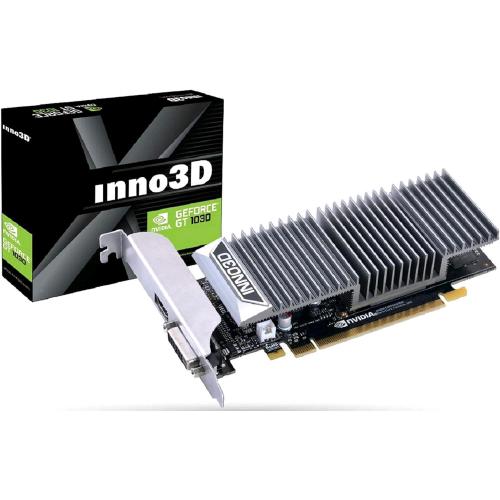 INNO3D N1030-1SDV-E5BL SCHEDA VIDEO NVIDIA GEFORCE GT 1030 2 GB GDDR5 PCI Express 3.0 1 x HDMI 1 x DVI-D