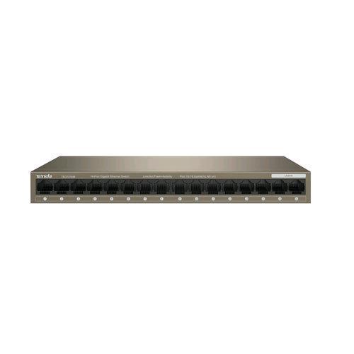 TENDA TEG1016M SWITCH 16 PORTE GIGABIT NON GESTITO 10/100/1000 BASE-T ETHERNET