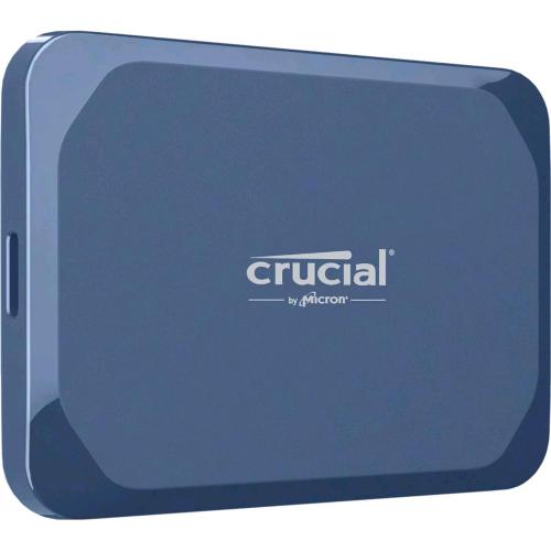 CRUCIAL X10 SSD 2TB ESTERNO PORTATILE CRITTOGRAFATO USB-C 3.2 GEN 2x2 - 256 BIT AES BLU