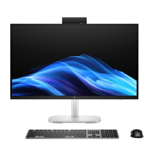 HP ELITESTUDIO 8 G1i AI ALL IN ONE 27" QUAD HD 2560 x 1440 INTEL CORE ULTRA 5 235 RAM 16GB-SSD 512GB NVMe-INTEL GRAPHICS-WEB CAM 5MPx-ALTOPARLANTI-WI-FI 7 +GIGABIT LAN-TASTIERA E MOUSE WIRELESS-WIN 11 PROF ARGENTO (D5BC2ET#ABZ)
