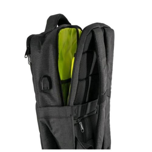 NILOX URBAN ECO PRO ZAINO PER NOTEBOOK FINO A 15.6" DOPPIO SCOMPARTO NERO