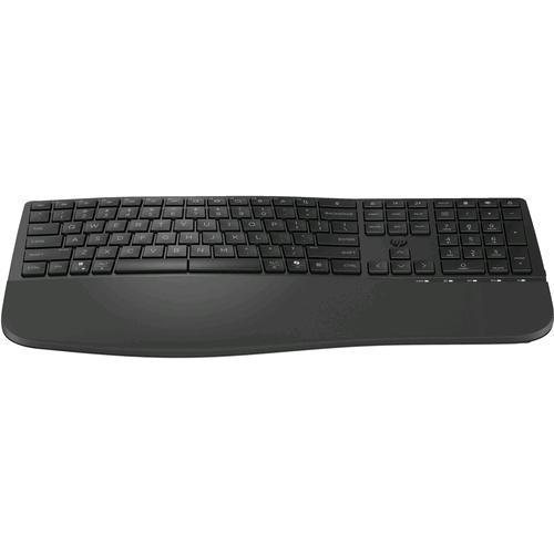 HP 680 TASTIERA DUAL-MODE 680 COMFORT TASTIERA ERGONOMICA WIRELESS MULTIDISPOSITIVO RF + BLUETOOTH MULTIMEDIALE LAYOUT ITALIANO NERO