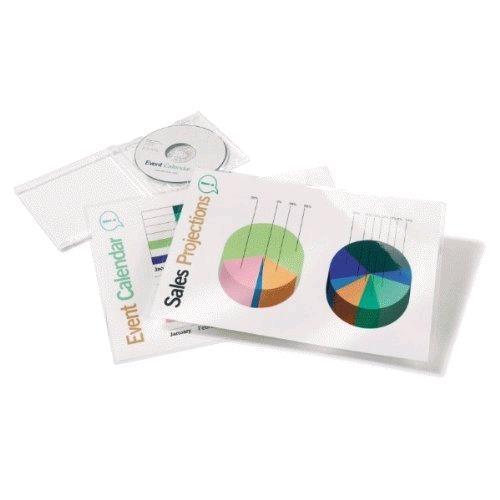 GBC POUCHES LUCIDO A5 75 MY COL. TRASPARENTE CONF 100 Pz.