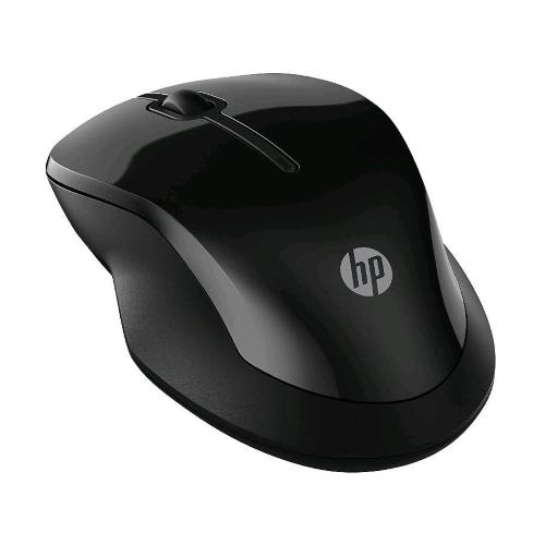 HP 250 DUAL MOUSE WIRELESS BLUETOOTH 1.600 DPI TECNOLOGIA LED BLU PROFILO ERGONOMICO E SAGOMATO NERO