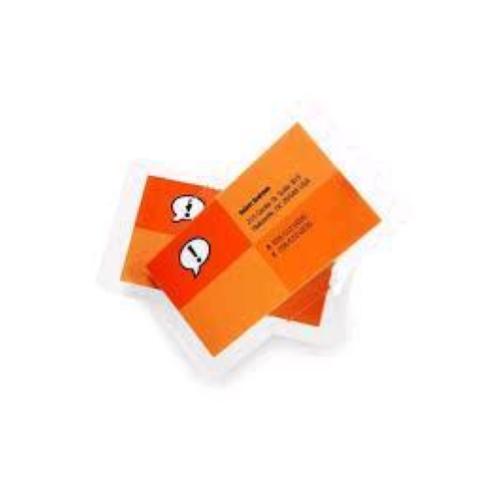 GBC POUCHES LUCIDO FORMATO TESSERA 64X108 mm 125 MY COL. TRASPARENTE CONF 100 Pz.