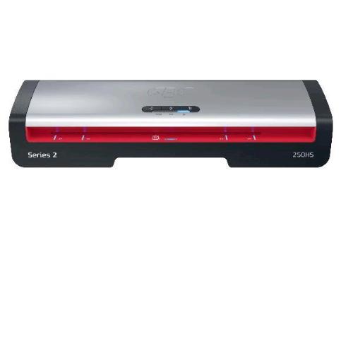 GBC 250 HS HOME OFFICE A3 PLASTIFICATRICE A CALDO PRONTA IN 2 MINUTI SPEGNIMENTO AUTOMATICO NERO