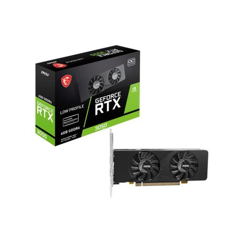 MSI MICROSTAR VGA MSI RTX 3050 LP E 6G OC OC 6GB DDR6 128BIT 1HDMI/3DP 130W