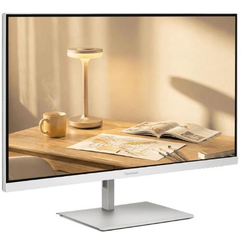 VIEWSONIC MON 27IPS QHD PANTONE 120HZ PD90W VP2766-2K RGB100% USBC PIVOT WHITE