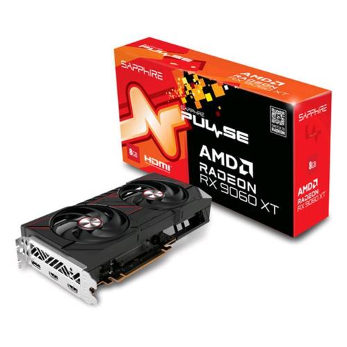 SAPPHIRE PULSE AMD RADEON RX 9060 XT GAMING OC 8GB GDDR6 DUAL FAN