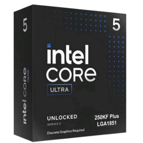 INTEL CORE ULTRA 5 250KF PLUS 4.2GHz (5.3GHz TURBO) 18 CORE CACHE 30MB SOCKET LGA 1851 125W BOX