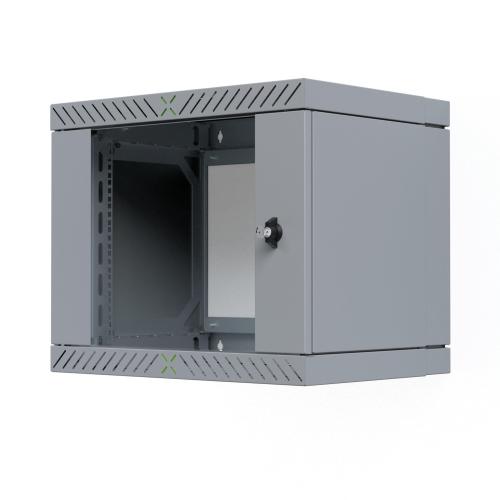 Armadio Rack 19'' a Muro 9U da Assemblare Profondit&agrave; 400-600 mm Grigio