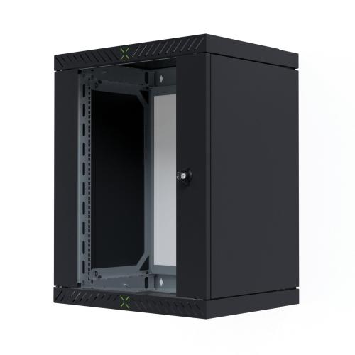 Armadio Rack 19'' a Muro 15U da Assemblare Profondit&agrave; 400-600 mm Nero