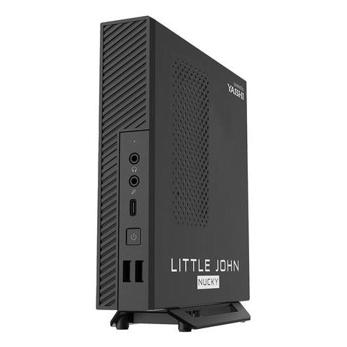 YASHI NUCKY LITTLE JOHN NY6850 2LT MINI PC AMD RYZEN 7 6850H RAM 16GB-SSD 512GB NVMe-AMD RADEON GRAPHICS 680M-WI-FI 6 + GIGABIT LAN-WIN 11 PROF NERO