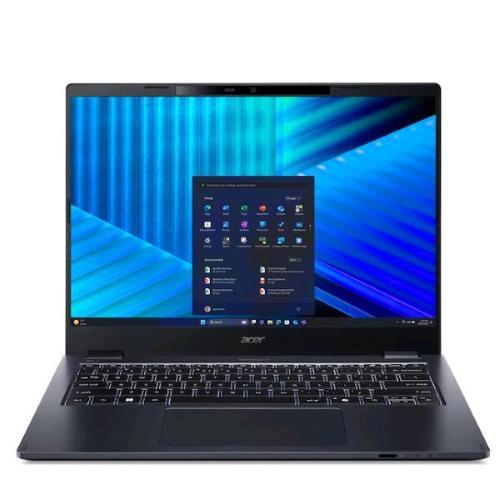 ACER TRAVELMATE P4 14 TMP414-55-TCO-792K 14" WUXGA INTEL CORE ULTRA 7 255U RAM 16GB-SSD 512GB NVMe-INTEL GRAPHICS-WI-FI 7 + GIGABIT LAN-WIN 11 PROF BLU NOTTE (NX.BFEET.003)