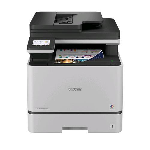 BROTHER DCP-L8630CDW STAMPANTE MULTIFUNZIONE LASER A COLORI A4 WI-FI FRONTE/RETRO COPIA E SCANSIONA A COLORI SCANNER PIANO E ADF LAN USB 31ppm
