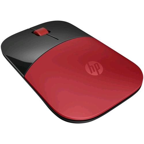 HP Z3700 MOUSE WIRELESS OTTICO 1200 DPI NERO ROSSO