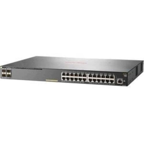 HPE ARUBA 2930F 24G PoE+4SFP+ SWITCH GESTITO L3 24 x 10/100/1000 (PoE+) + 4 x 1 Gigabit / 10 Gigabit SFP+ (uplink) PoE+ (370 W) MONTABILE SU RACK