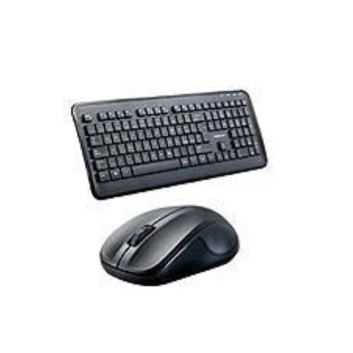 MEDIACOM OFFICE NX989 TASTIERA + MOUSE ERGONOMICO WIRELESS 2.4GHz NERO