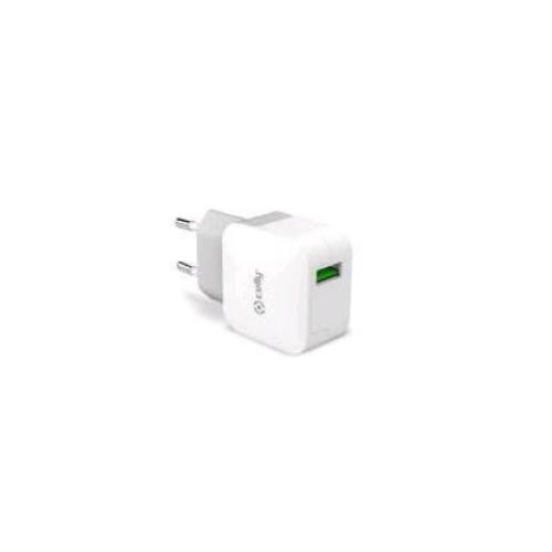 CELLY TRAVEL CHARGER TURBO 1 USB 2.4 A