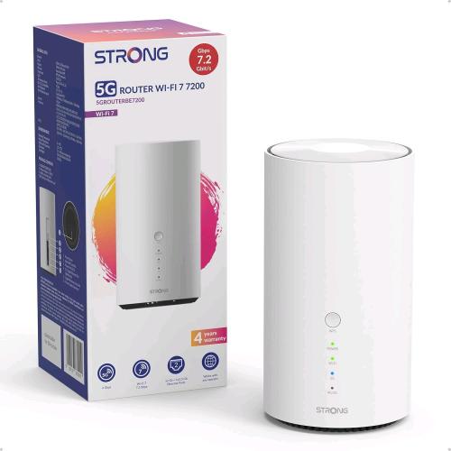 STRONG ROUTER 5G AIRHOME 1900 ROUTER 5G WI-FI 7 ETHERNET 2.5Gbps NFC FINO A 7.2Gbps