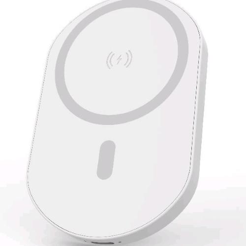 CELLY MINI POWER BANK MagSafe 3.000mAh WIRELESS 5 W SLIM UTLRASOTTILE USB-C BIANCO
