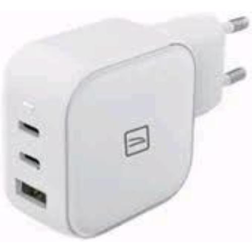 TUCANO CARICABATTERIE DA RETE GaN 65 W 2 x USB-C 1 x USB-A BIANCO