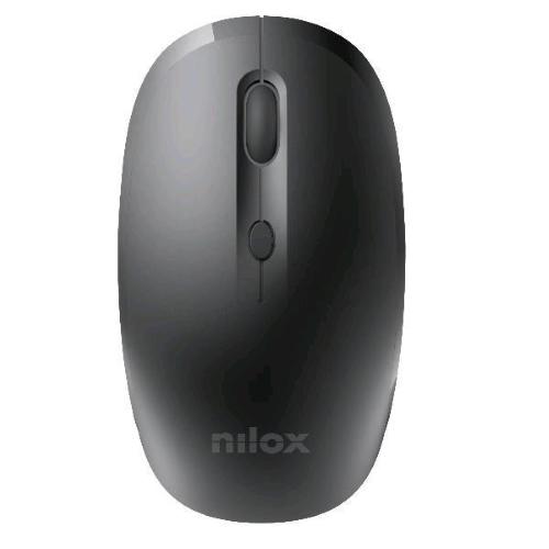 NILOX MOUSE OTTICO WIRELESS 2.4GHz 4 PUSLANTI 4.000 DPI NERO