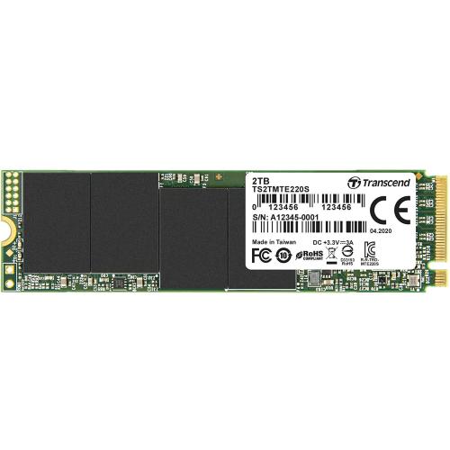 TRANSCEND 220S SSD 2.000GB M.2 NVMe PCI EXPRESS 3.0 3D NAND