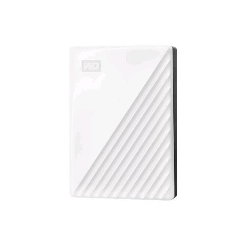 WESTERN DIGITAL MY PASSPORT HDD ESTERNO 6TB 2.5" PORTATILE CRITTOGRAFATO MICRO-USB B 3.2 GEN 1 (3.1 GEN 1) BIANCO