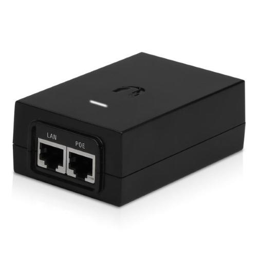 ADATTATORE POE UBIQUITI 24VDC 24W GBIT 2P LAN