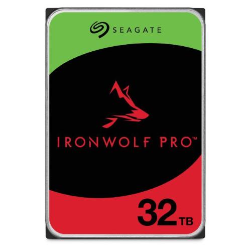 SEAGATE IRONWOLF PRO HDD 32TB INTERNO 3.5" SATA 6Gb/s CACHE 512MB 7.200rpm