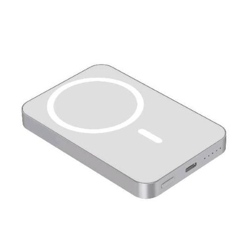 CELLY POWERBANK WIRELESS Magsafe 5.000mAh 15 W USB-C INDICATORE LED BIANCO
