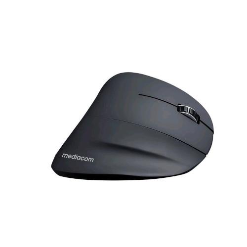 MEDIACOM AX970 MOUSE OTTICO WIRELESS 6 PULSANTI 1.600 DPI NERO