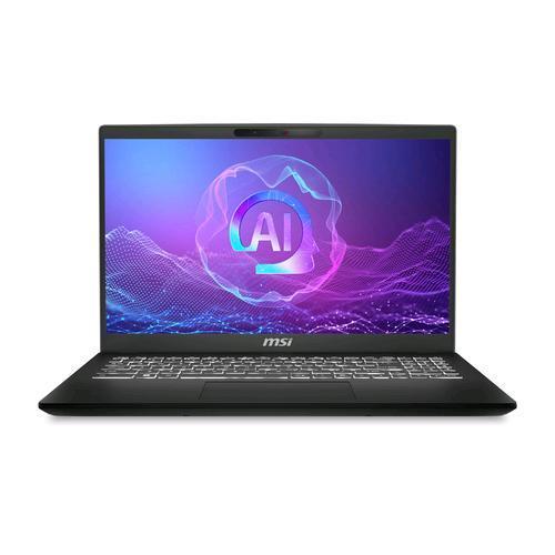 MSI MODERN 15 H AI C2HMG-276IT COPILOT+ PC 15.6" INTEL CORE ULTRA 9 285H RAM 32GB-SSD 1TB NVMe-INTEL ARC GRAPHICS 140T-WI-FI 6E-WIN 11 HOME NERO