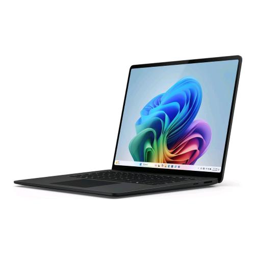 MICROSOFT SURFACE LAPTOP 7 COPILOT+ PC 15" TOUCH SCREEN 2496 x 1664 SNAPDRAGON X ELITE X1E-80-100 RAM 16GB-SSD 512 NVMe-QUALCOM ADRENO GPU-WI-FI 7 WIN 11 PROF NERO (ZHH-00035)