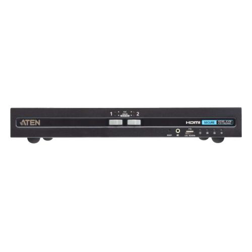 Aten CS1182H4C-AT-G 2P USB HDMI Single Display PP4 SicuroSwitch KVM with CAC