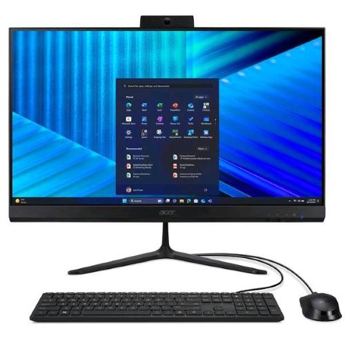 ACER VERITON VZ2415G ALL IN ONE 23.8" INTEL CORE 5 120U RAM 8GB-SSD 512GB NVMe-INTEL UHD GRAPHICS-WI-FI 6 + GIGABIT LAN-TASTIERA MOUSE-WIN 11 PROF NERO (DQ.R7AET.002)