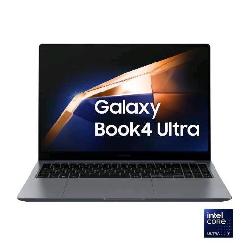 SAMSUNG GALAXY BOOK4 ULTRA NP960XGL-XG3IT 16" AMOLED 2x WQXGA+ 2880 x 1800 TOUCH SCREEN INTEL CORE ULTRA 7 155H 4.8GHz RAM 16GB-SSD 1.000GB NVMe-NVIDI GEFORCE RTX 4050 6GB-WI-FI 6E-WIN 11 HOME
