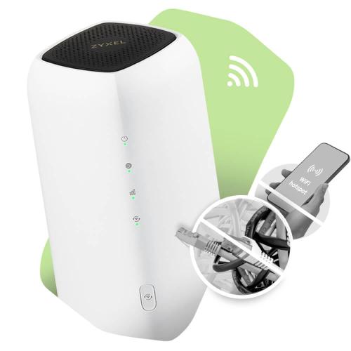 ZYXEL ROUTER WIRELESS NEBULA FWA505 5G/LTE 1P LAN 1 SIM CARD