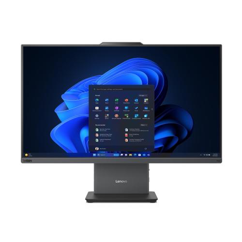 LENOVO THINKCENTRE NEO 55a 24 GEN 6 COPILOT+ PC ALL IN ONE 23.8" AMD RYZEN AI 7 350 RAM 16GB-SSD 512GB NVMe-AMD RADEON GRAPHICS 820M-ALTOPARLANTI WEB CAM 5MPx-WI-FI 6 + GIGABIT LAN-TASTIERA MOUSE-WIN 11 PROF GRIGIO (13F80006IX)