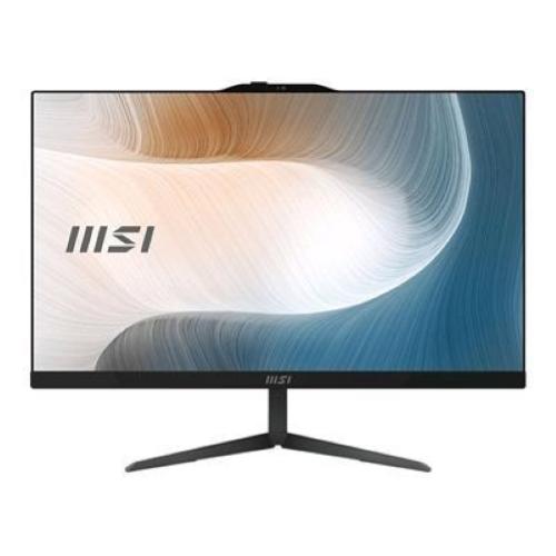 MSI MODERN AM242 1M-2268XEU ALL IN ONE 23.8" FULL HD INTEL CORE 5 120U RAM 8GB-SSD 512GB NVMe-IRIS Xe GRAPHICS-WEB CAM 5MPx-WI-FI 6 + GIGABIT LAN-TASTIERA MOUSE-FREE DOS NERO (9S6-AE0721-2268)