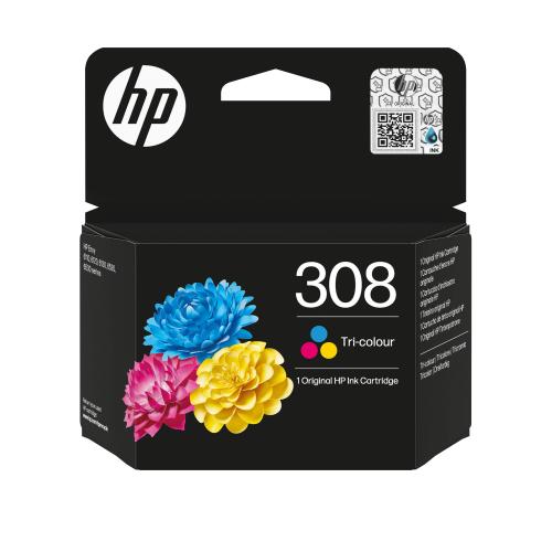 HP INC INK HP 308 CIANO MAGENTA GIALLO