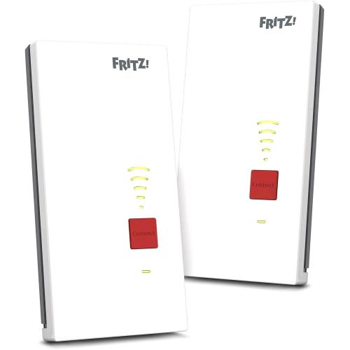 FRITZ! MESH SET 2700 SET 2 WIRELESS EXTENDER WI-FI 7 FINO A 6.500 Mbit/s BIANCO