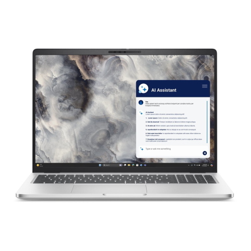 DELL PRO 16 PLUS PB16250 16" FULL HD+ INTEL CORE ULTRA 7 255U RAM 32GB-SSD 1TB NVMe-INTEL GRAPHICS-WI-FI 6E TRI-BAND + GIGABIT LAN-WIN 11 PROF ALLUMINIO (JF58F)