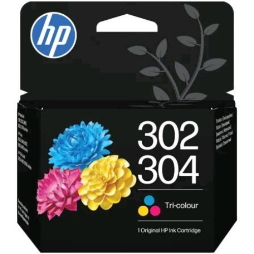 HP 302/304 TRI-COLOR CARTUCCIA INK-JET 100 PAGINE