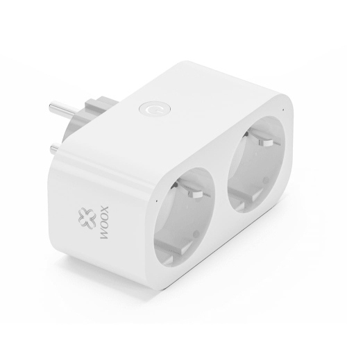 Presa Intelligente 2xSchuko IP20 Controllo Vocale Alexa, R6153